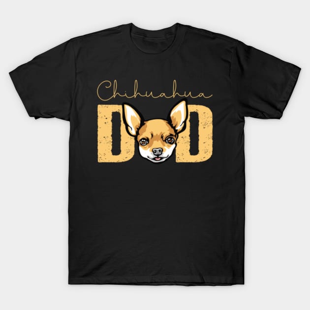 Chihuahua Dad Dog Dad Shirt Gift idea for Chihuahua owner Slim